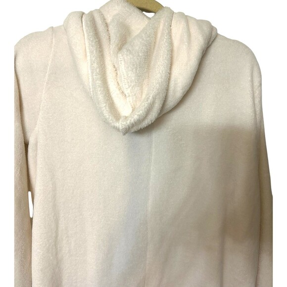 PJ ESSENTIALS Womens Snowman Hoodie Fleece Zip Costume Pajama Sz M - Picture 4 of 5